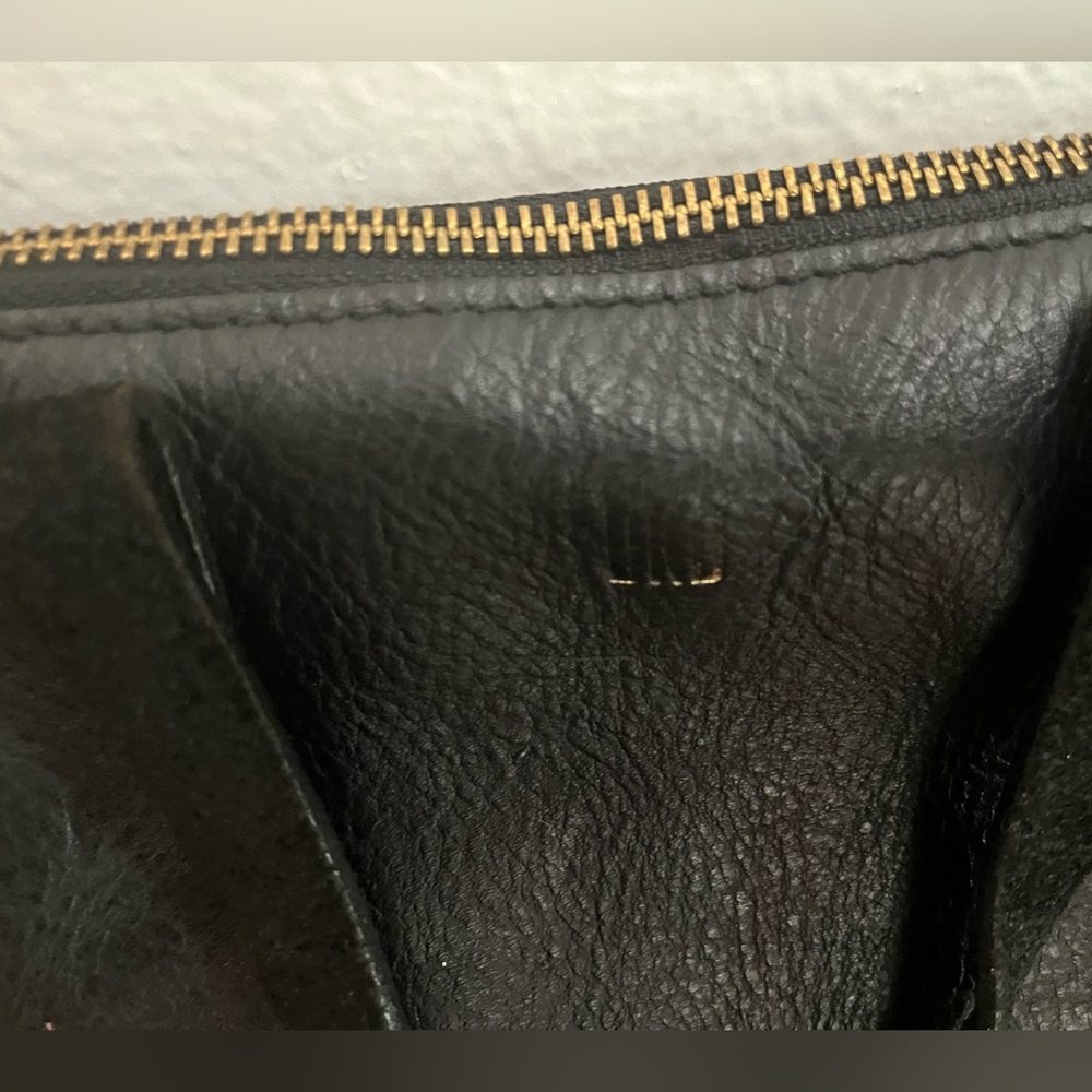 Madewell Black Leather Zip Top Shoulder Bag - Picture 5 of 7